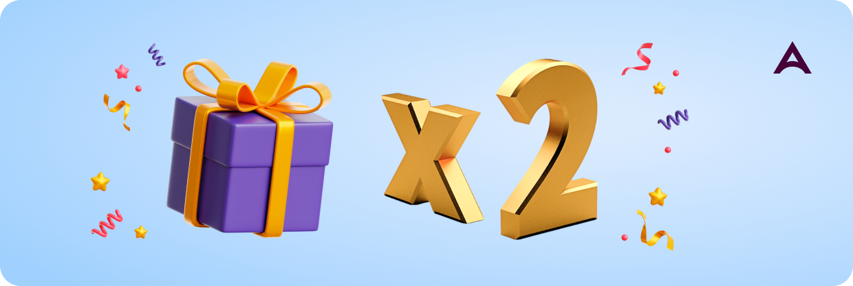 Акция "Двойные бонусы" за друзей